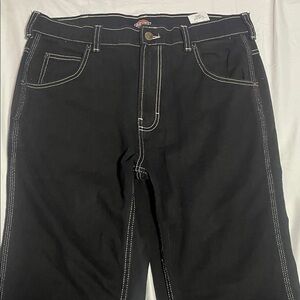 Dickies Men's Black Relaxed Jeans